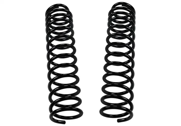 Pair of Front Dual Rate Coil Springs 4 in. lift Fit 18-23 Jeep Wrangler JL Unlimited 4 door