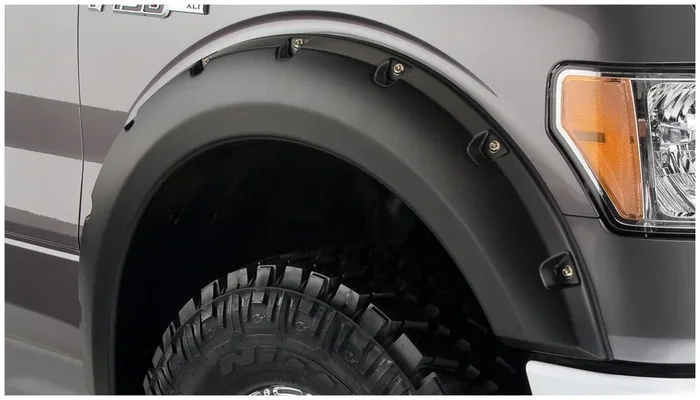 Pocket/Rivet Style Front Fender Flares 11-16 Ford F-250/F-350 Super Duty