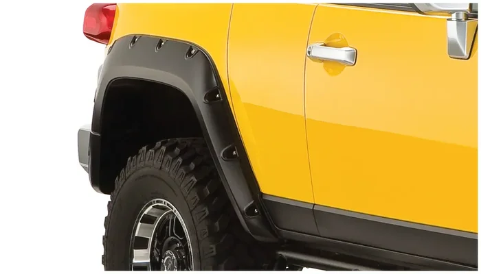 Pocket/Rivet Style Rear Fender Flares 07-14 Toyota FJ Cruiser