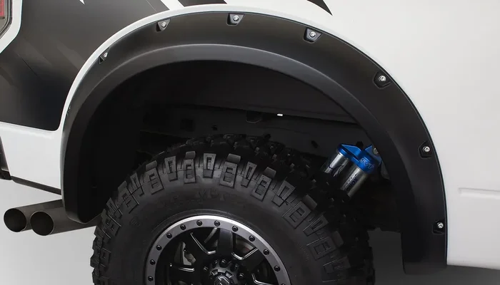 Pocket/Rivet Style Rear Fender Flares 10-14 Ford Raptor
