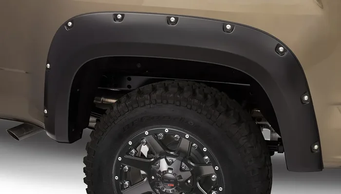 Pocket/Rivet Style Rear Fender Flares 15-20 GMC Canyon