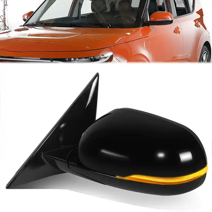 Powered Left Side mirror W/ Heated, Signal20-24 Kia Soul