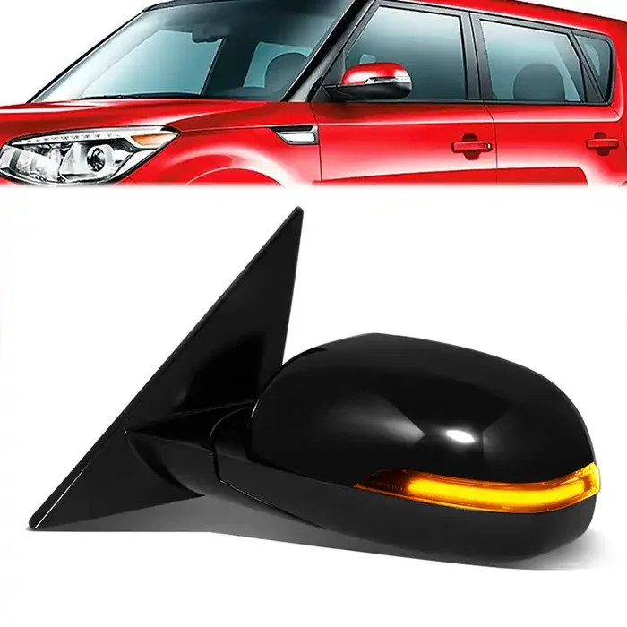 Powered Side View Mirrors With Heated, Signal 14-19 Kia Soul