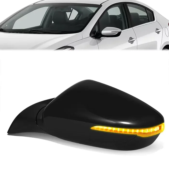 Powered Side View Mirrors With Heated, Signal 17-18 Kia Forte