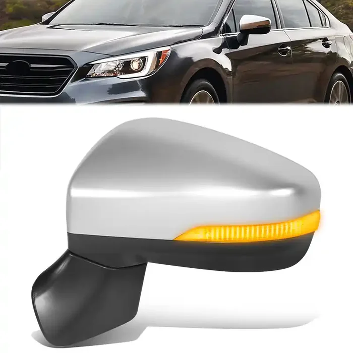 Powered Side View Mirrors With Heated, Signal 18-19 Subaru Legacy, Outback