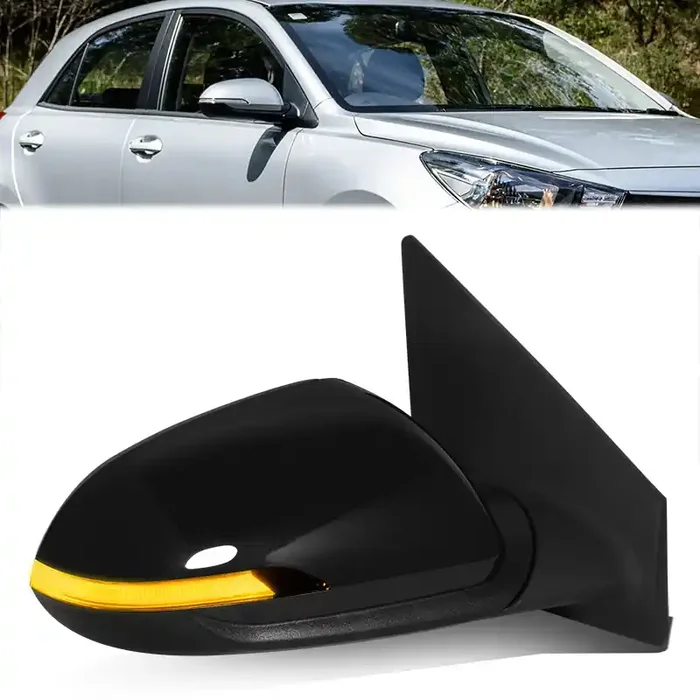 Powered Side View Mirrors With Heated, Signal 18-20 Kia Rio