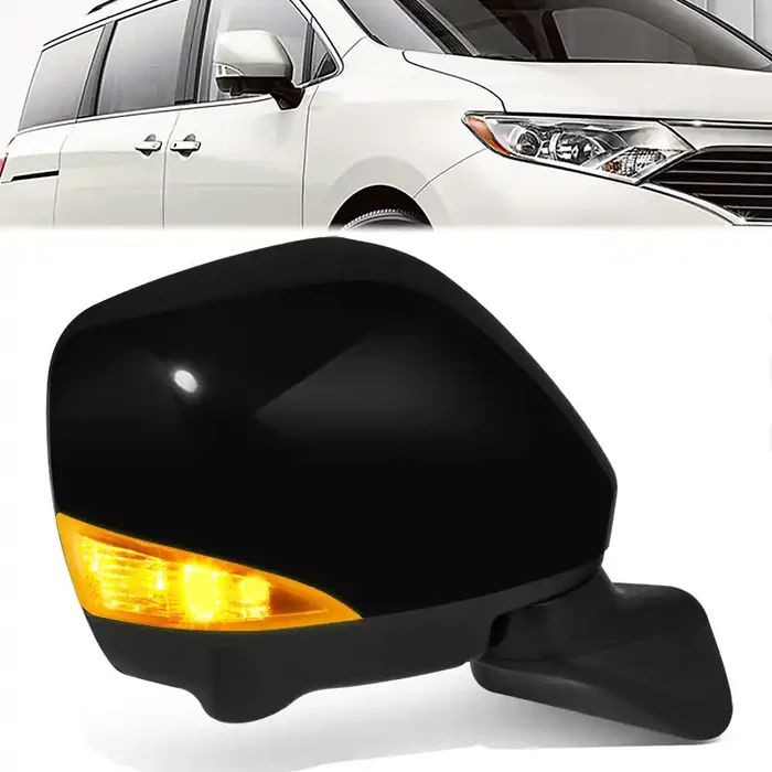 Powered Side View Mirrors With Heated, Signal, Memory 11-14 Nissan Quest