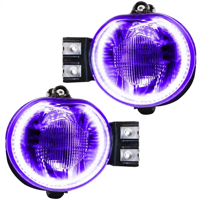 Pre-Assembled LED Halo Fog Lights 02-05 Dodge Ram