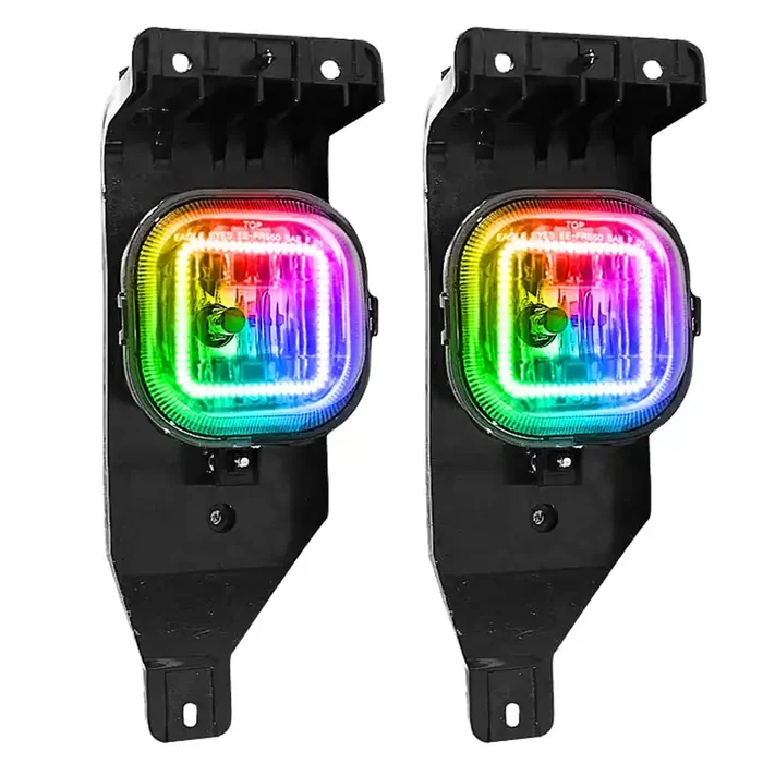 Pre-Assembled LED Halo Fog Lights 05-07 Ford F-250/350 Superduty