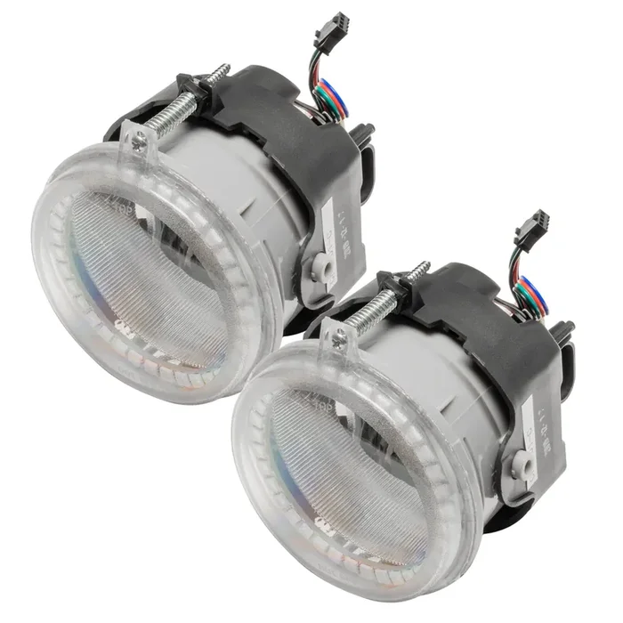 Pre-Assembled LED Halo Fog Lights 06-09 Dodge Charger