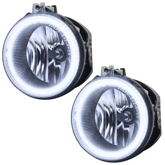 Pre-Assembled LED Halo Fog Lights 11-14 Dodge Challenger