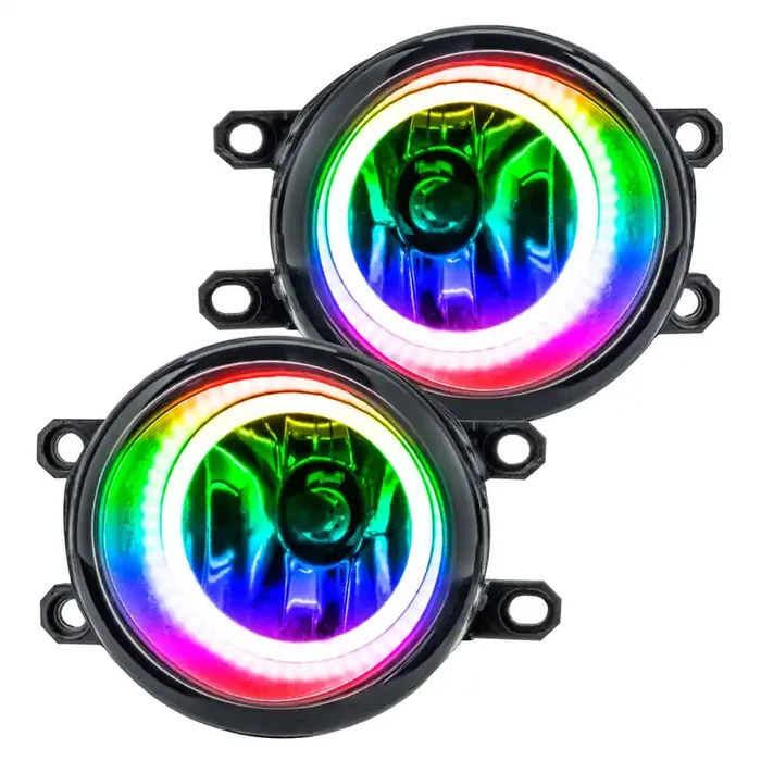 Pre-Assembled LED Halo Fog Lights 12-15 Toyota Tacoma