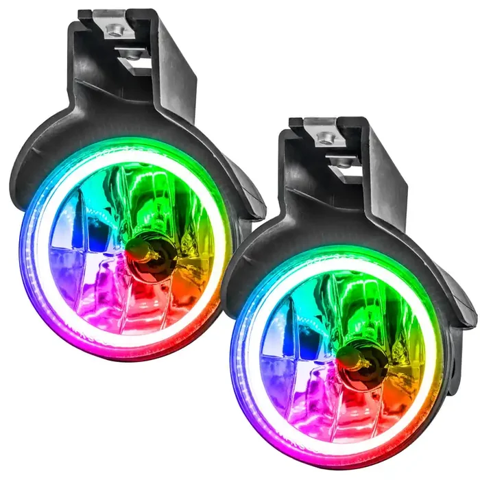 Pre-Assembled LED Halo Fog Lights 97-00 Dodge Durango