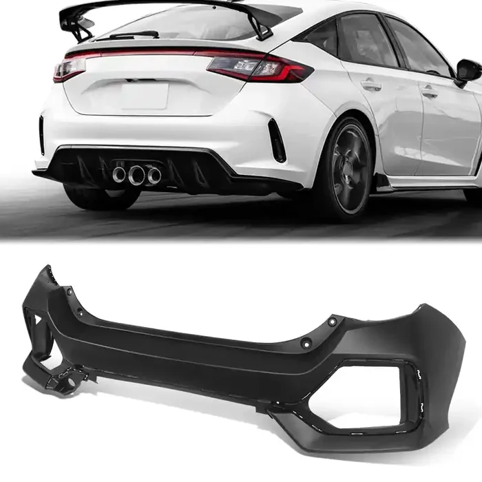 Rear Bumper Cover 20-21 Honda Civic EX, LX, Sport, Sport Touring