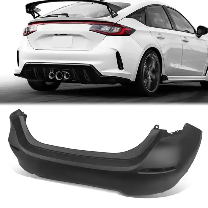 Rear Bumper Cover 22-23 Honda Civic Hatchback