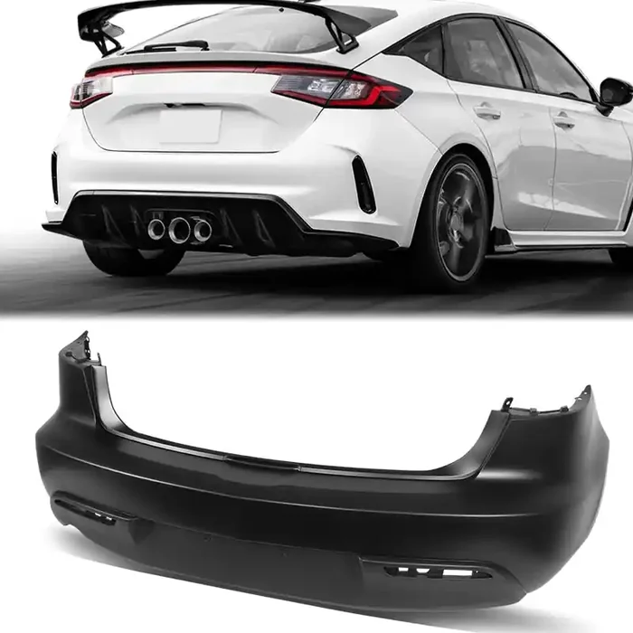 Rear Bumper Cover (w/Reflector Holes) 10-11 Mazda 3