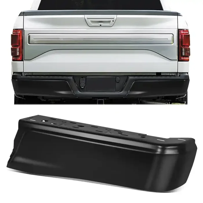 Rear Bumper End Cap (Right, w/o Sensor Holes) 15-20 Ford F-150
