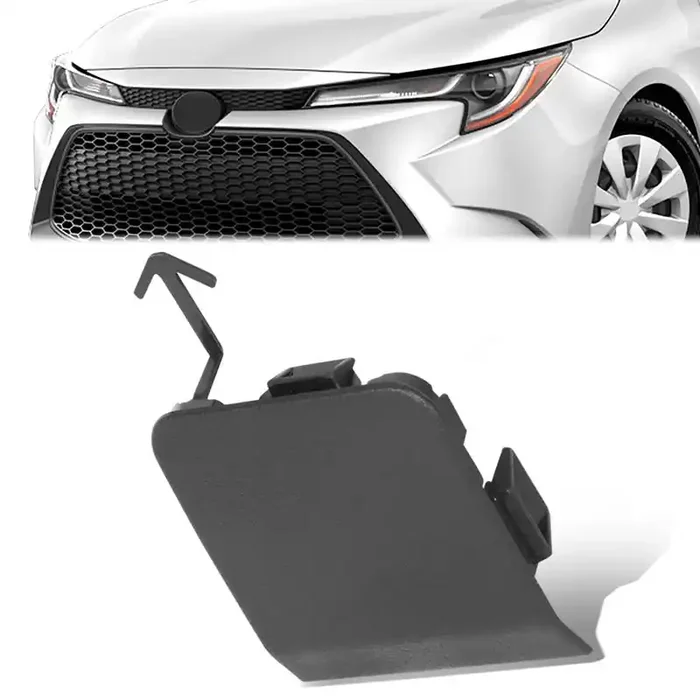 Rear Bumper Tow Hook Cover 20-25 Toyota Corolla L, Le, Xle