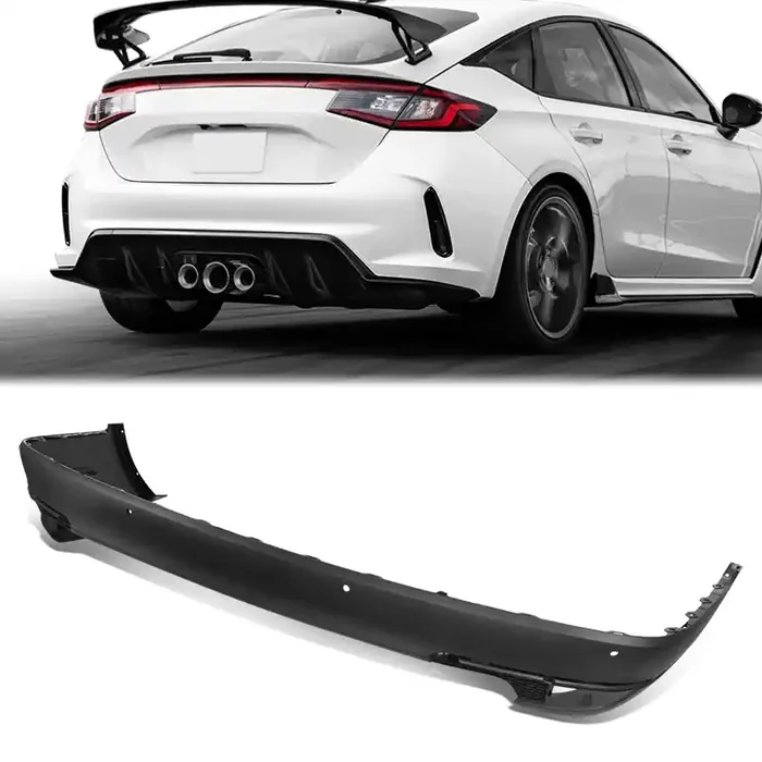 Rear Lower Bumper Cover 19-22 Honda Pilot Black Edition, Elite, Touring