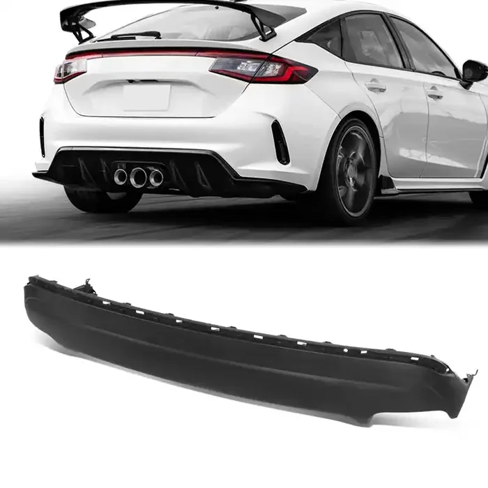 Rear Lower Bumper (w/o Tow Hook, Sensor Holes) 15-19 Nissan Murano Platinum, S, SL, SV