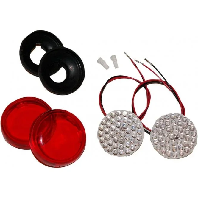 Rear Red LED Turn Signal Insert Kit Touring