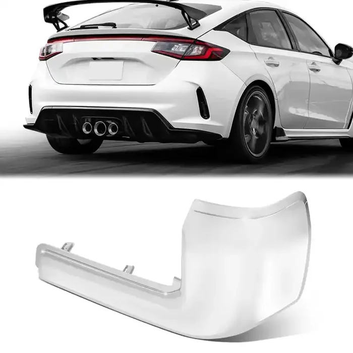 Rear Right Bumper End (w/o Sensor Holes) 16-23 Toyota Tacoma SR, SR5, TRD Off-Road/Sport