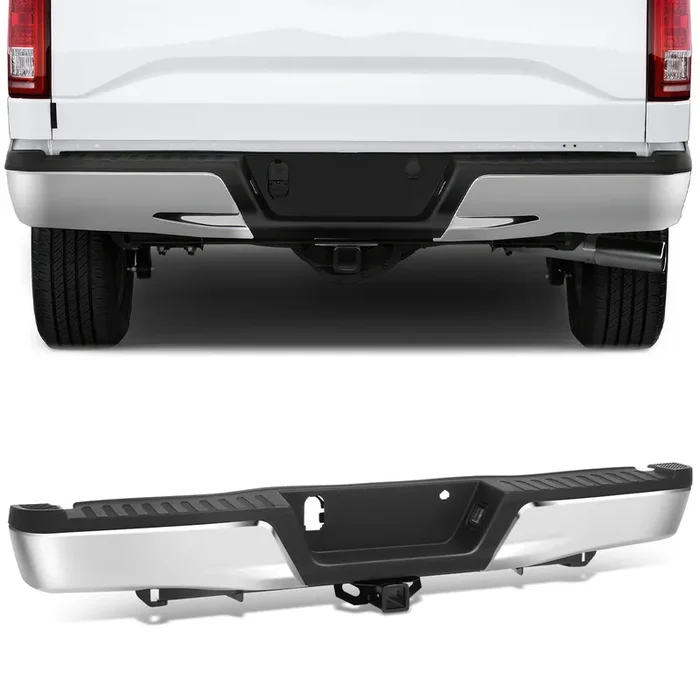 Rear Step Bumper (Chrome) 15-20 Ford F-150