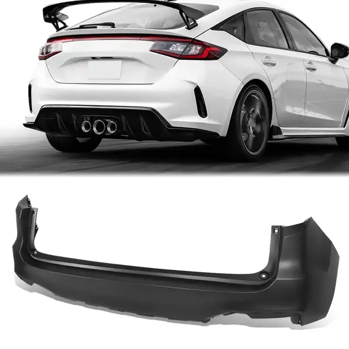 Rear Upper Bumper Cover (w/o Sensor Holes) 16-18 Acura RDX Base