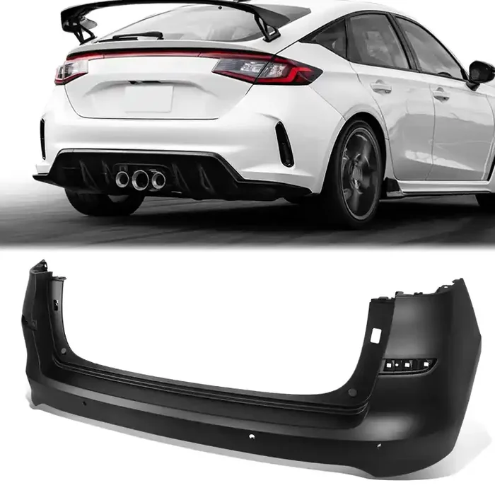 Rear Upper Bumper Cover (w/Sensor Holes) 19-21 Hyundai Tucson