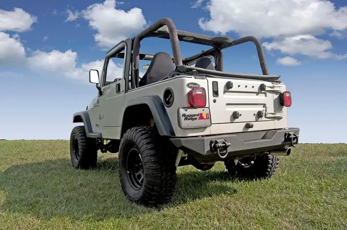 Rear XHD Bumper 76-06 Jeep CJ /Wrangler YJ/TJ