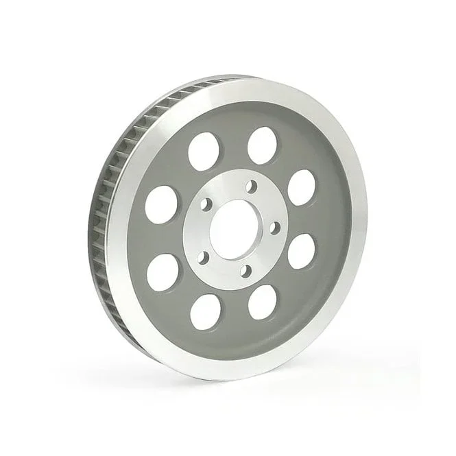 Reproduction OEM Style Wheel Pulley 61T, 1-1/8″ Belt. Silver