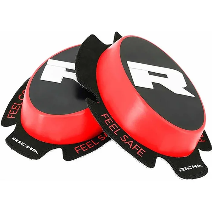 Richa Racing ‘R’ Knee Sliders Red