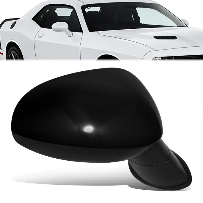Right Side Powered Door Mirror w/ Heated15-19 Dodge Challenger