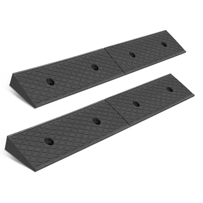 Rise Rubber Incline Ramps 38.6 L in. x 5.9 W in. x 2 H in.