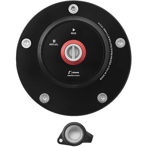 Rizoma TF043B Petrol Filler Cap – Black