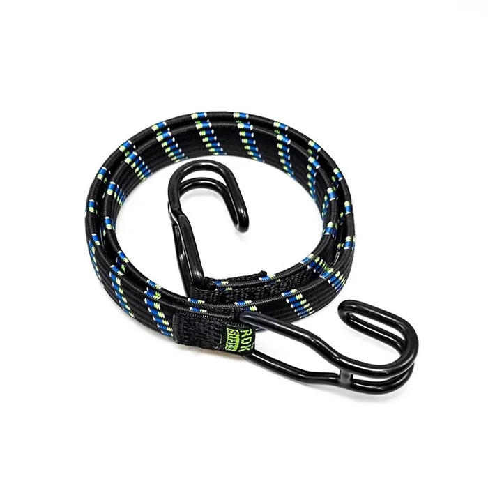 ROK ALL PURPOSE STANDARD STRETCH STRAP BLACK/BLUE/GREEN/REFLECTIVE