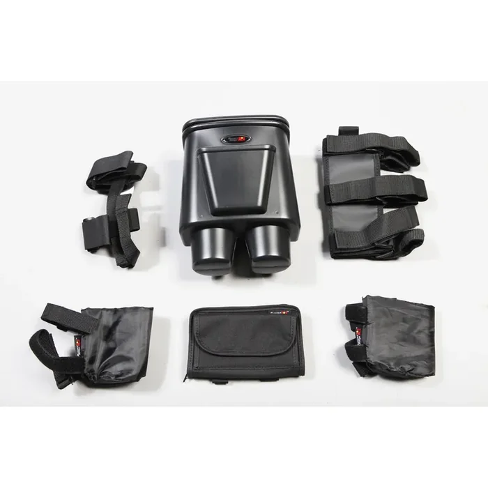 Roll Bar Storage Kit, Interior, Black 07-10 Jeep Wrangler JK