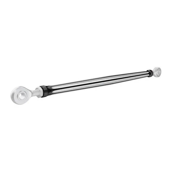 RSD shifter rod Nostalgia. Black 86-23 Softail (excl. 18-23 FXBB/S; 18-23 FXLR/S/T; 20-23 FXST); 86-23 FLT/Touring, Trikes & Custom applications