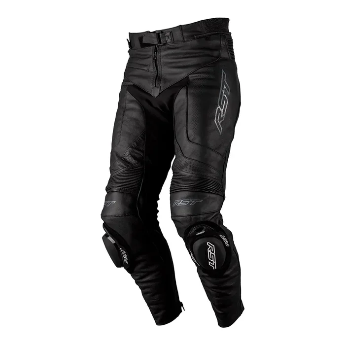 RST S1 Women’s Leather Trousers – Black/Black