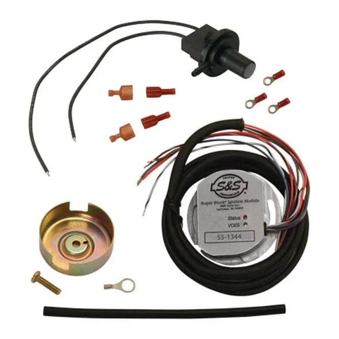 S&S Super Stock single fire ignition kit. S&S 96″ Evo FOR 96″ S&S EVO ENGINES