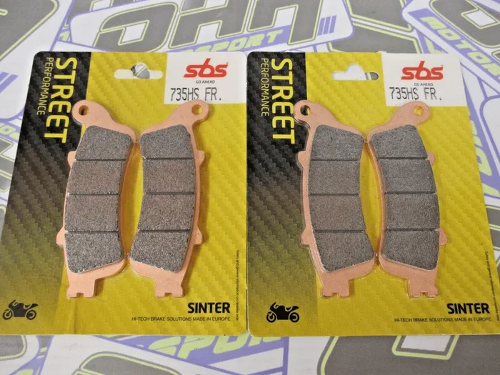 SBS HS Street Sintered Front Brake Pads for Honda ST1100 Pan European 2002-2007