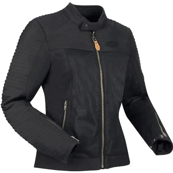 Segura Ladies Dikinson Textile Jacket – Black