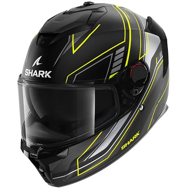 Shark Spartan GT Pro – Toryan Matt Black / Yellow / Anthracite