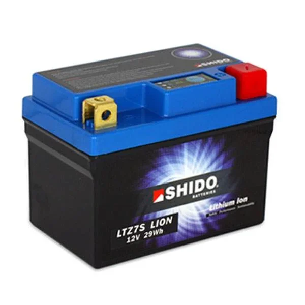 Shido Lithium Motorcycle Battery – LTZ7S-S LION