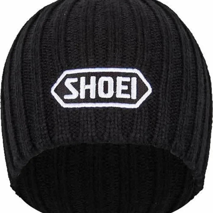 SHOEI BEANIE BLACK HEAVY KNIT [4032][PACK 12]
