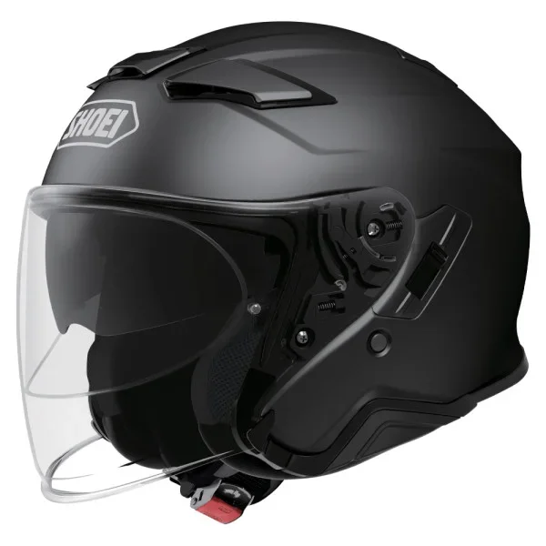 Shoei J-Cruise Plain Matt Black – Open Face Helmets