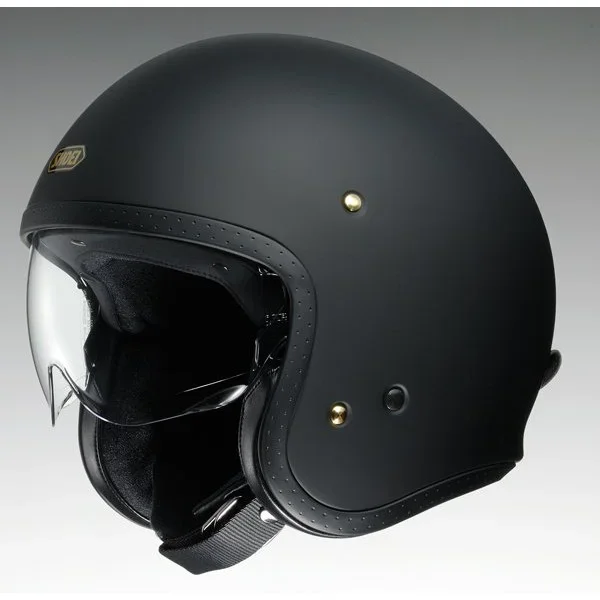 Shoei J.O Matt Black – Open Face Helmets