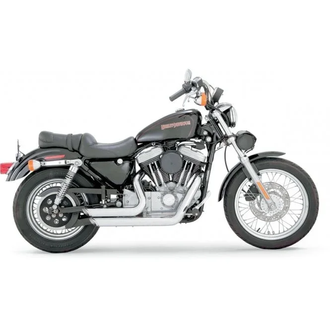Shortshots Staggered Exhaust System Sportster