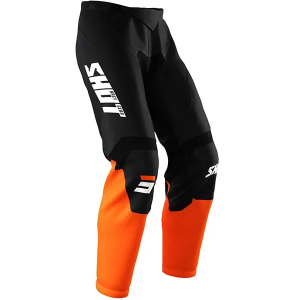 Shot Youth Raw Pants – Burst Orange