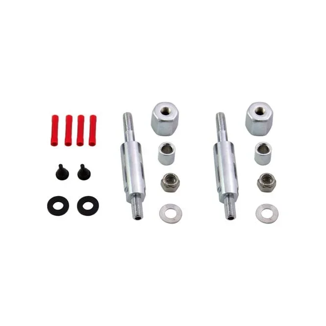 Sissy Bar Turn Signal Relocation Kit For Softail. Chrome